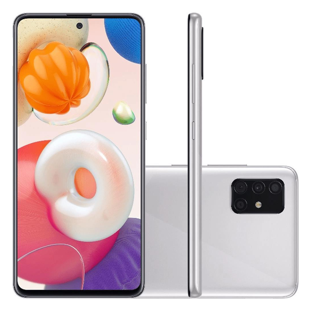 Samsung Galaxy A51 128GB 6GB Android Prata Desbloqueado image number 2